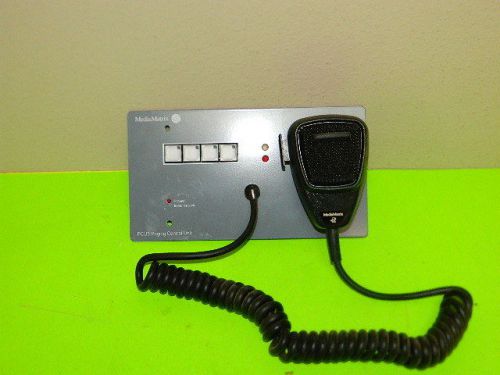 Mediamatrix pcu3 paging control unit with microphone for sale