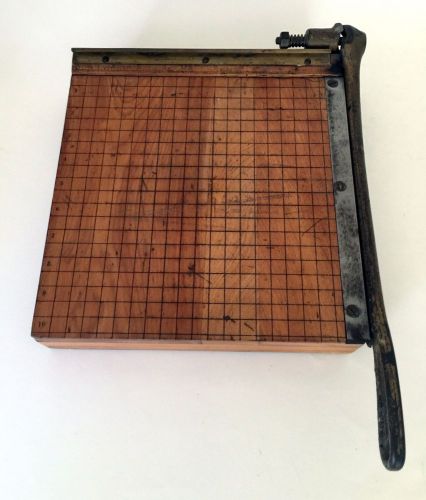 Vintage Ingento No 3 Paper Cutter Ideal School Supply