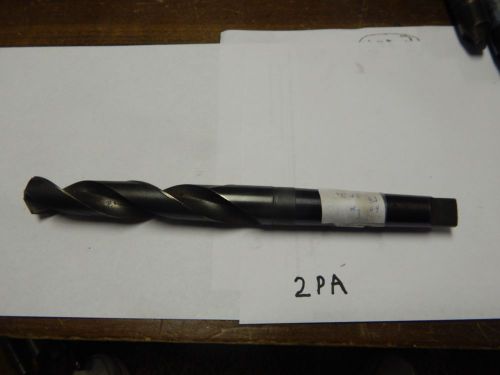 C &amp; L  63/64&#034; x # 3 Taper Shank Drill Bit