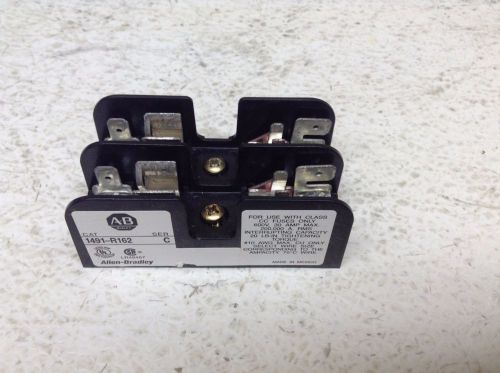 Allen Bradley 1491-R162 Fuse Block Holder 30 Amp 600 V 2 Pole 1491R162