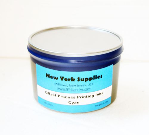 Cyan Process Offset Printing Ink - 2.5 lbs