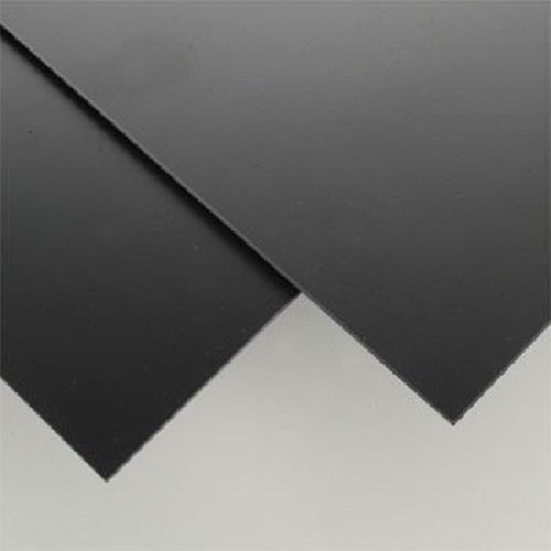 BLACK POLYETHYLENE HDPE PLASTIC SHEETS 0.060&#034; X 24&#034; X48&#034; VACUUM FORMING