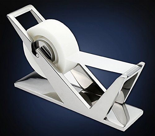 ArtsOnDesk Modern Art Tape Dispenser Mr102 Stainless Steel Mirror Finish