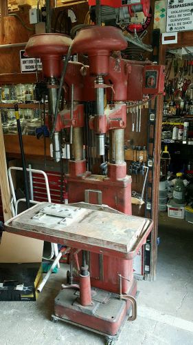 VINTAGE BUFFALO DUAL HEAD DRILL PRESS