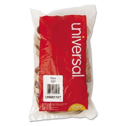 Universal 01107 107-Size Rubber Bands (40 per Pack)- Sold as a 3 Pack