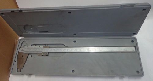 Mitutoyo Vernier 0-12” Caliper Stainless 1/1000in 1/50mm Inside Outside .001