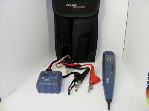 FLUKE Networks Pro 3000 Tone Generator 26200-900 And Probe Kit 26100-900