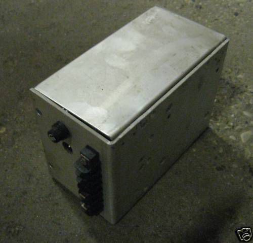 PowerVolt Power Supply UPV-24Y610, 115 VAC to 24 VDC, Used, Warranty