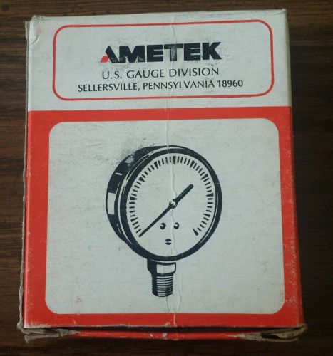 Ametek Gauge Compound Pressure Bottom 1/4&#034;