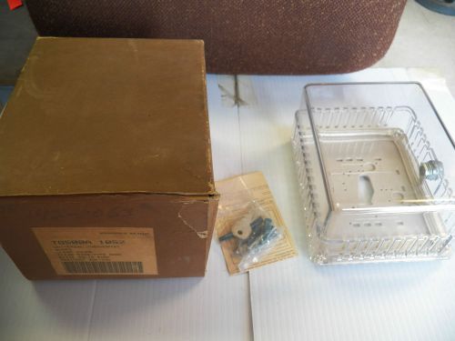 NEW GRAINGER CLEAR THERMOSTAT COVER 2E-430 2E430 TG500A 1052 TG500A1052