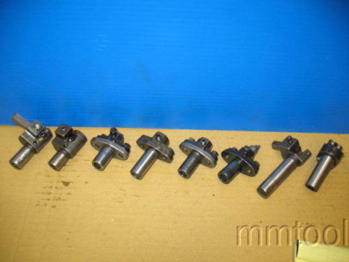 ~8~ 5/8&#034; SHANK BROWN &amp; SHARPE, BOYAR SCHULTZ, HARDINGE, ETC TURRET TOOL HOLDERS