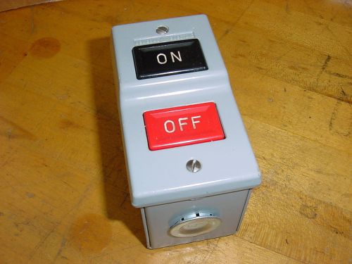 G.E. ON OFF INDUSTRIAL SWITCH CR101JA1B