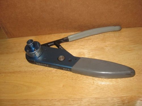 Daniels DMC Crimping Tool M22520/4-01 With Attached Positioner M22520/4-02 Crimp