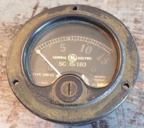 General Electric Volt Gauge Sc Is-183 Model 8 DW-41