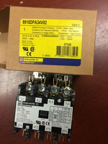 Square d definite purpose contactor for sale