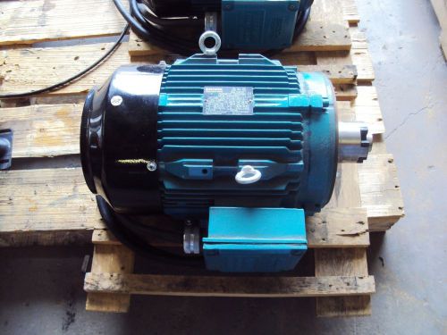 Brook crompton 7.5 hp motor pc4n7.5-2c, 1750 rpm, 3 ph, 208-230/460 volt (used) for sale