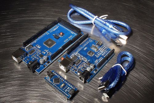 UNO R3 MEGA 2560 NANO V3 ATmega328p CH340G COMBO + USB Cable USA Seller