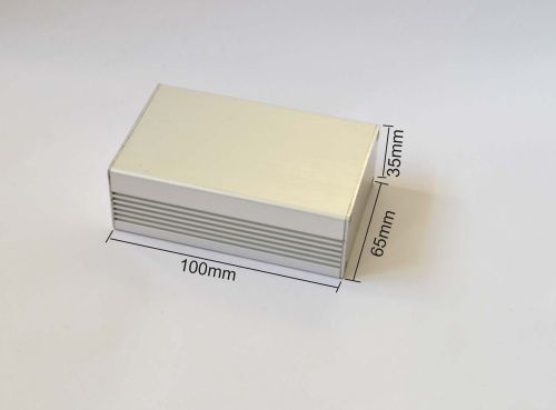 100*65*35mm Electronic instrument Aluminum Box  5pcs New