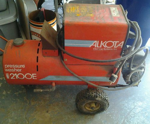 Used Alkota 2100e hot water/steam