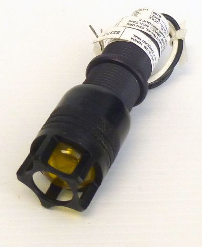 Adalet yellow indicator light 5237-7 series-xla *new* for sale