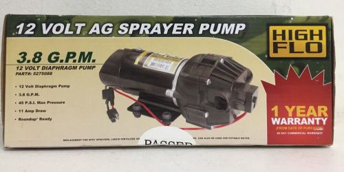 Fimco High Flo Gold Series 12 Volt Diaphragm Pump (Model No. 5275088) - 3.8 GPM