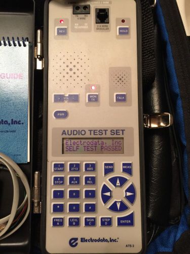 Electrodata ats 2 test set for sale