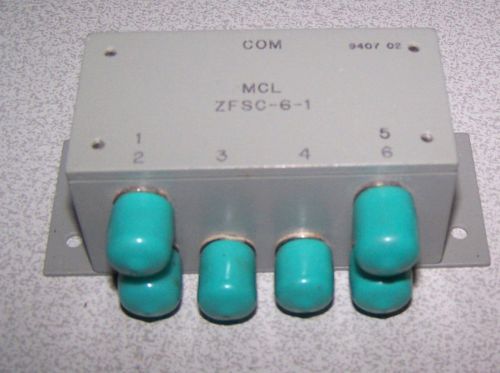 1:6 Combiner ZFSC-6-1 Power Splitter Combiner MCL 1-175 Hz, 26 DB ZFSC BNC