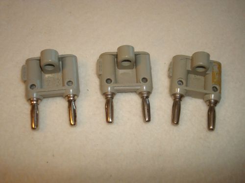 3 Pomona #MDP Gray Banana Plugs