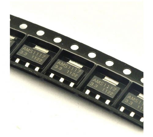 50Pcs AMS1117 LM1117 5V 1A SOT-223 Voltage Regulator