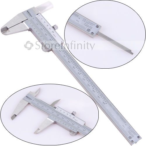 Mitutoyo 530-312 Vernier Caliper Metric/Inch Range 0-150mm / 0-6in 0.02mm