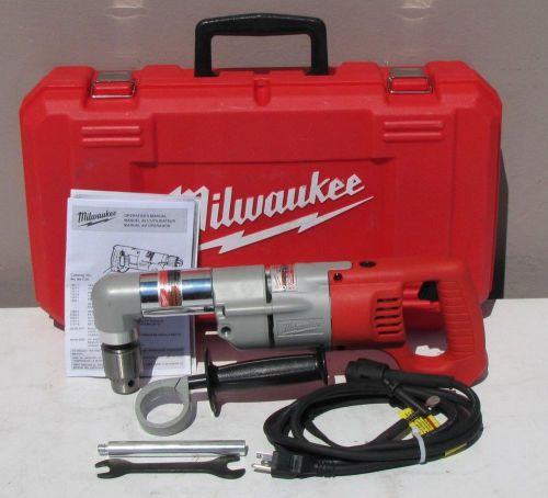 Milwaukee 1107-1 Heavy Duty Right Angle Drill 1/2” Chuck with Case