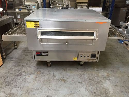 MIDDLEBY MARSHALL PS360WB-4 NG SINGLE STACK CONVEYOR PIZZA OVENS 40&#034; WIDE BELT