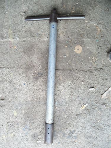 3 Ft Aluminum and Steel Valve Key