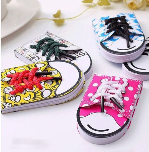 v* Shoe Shape Funny sticky notes memo Sticky Notes Paper Desk Accessories 1PC