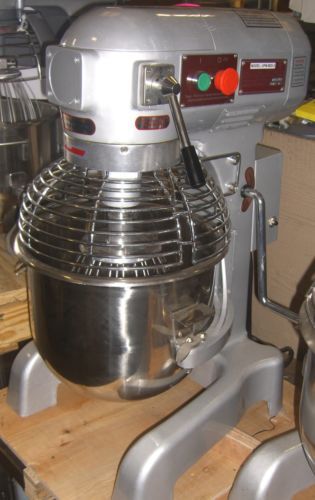 Food Mixer 20 Quart, Uniworld UPM M20-3, Bowl, Tools, NEW