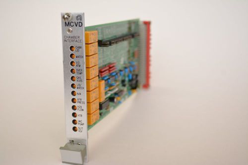 AMAT BOARD 0100-35054 REV B 0190-35208 MCVD CHAMBER INTERFACE APPLIED MATERIALS