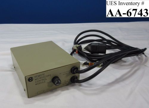Electroglas remote microscope control module used working for sale