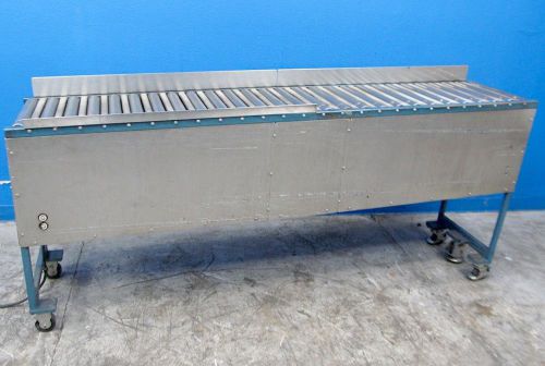 Heavy duty 14&#034; x 88&#034; portable motorized belt conveyor for sale