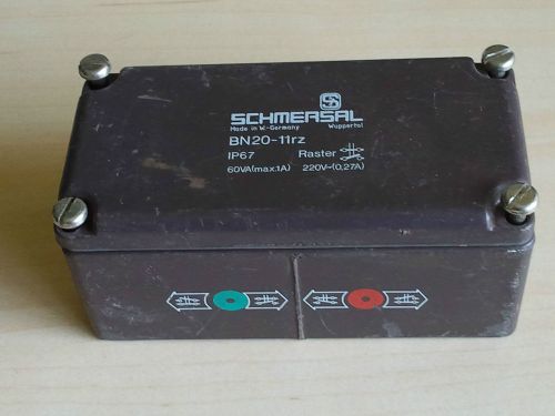 Used schmersal safety magnetic switch bn20-11rz for sale