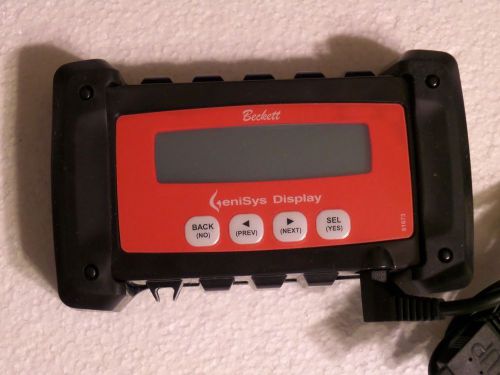 BECKETT Genisys Contractor Tool Display Module 52082U