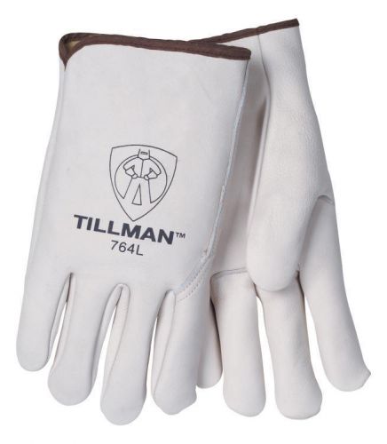 Tillman 764 heavy duty top grain cowhide drivers gloves, medium for sale