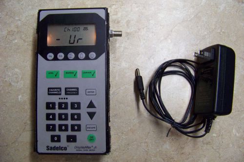 Sadelco DisplayMax Jr. 3000 CATV Meter Ingress Leakage Signal Level