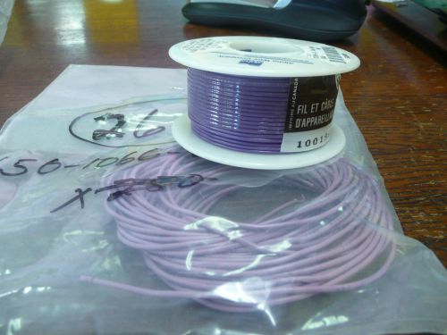 TSL  UL007  3050-5 Violet  24awg  Stranded tinned copper  Approx 125 ft