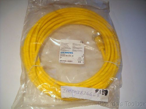 New Siemens 40ft Mini-Change 7P Light Curtain Cordset 3RG7848-0GB01