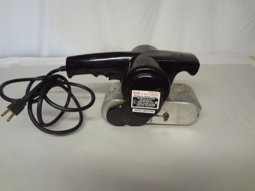 Vintage WEN PR19 3&#034; Double Insulation Double Isolation Belt Sander NICE