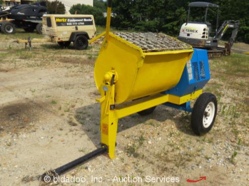 2010 stone construction 855pmp towable mortar mixer 8 cu.ft. honda gx240 8hp gas for sale