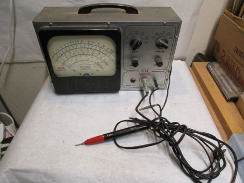 EICO VTVM Model 249 Vacuum Tube Volt Meter - good shape - Estate Listing - NR