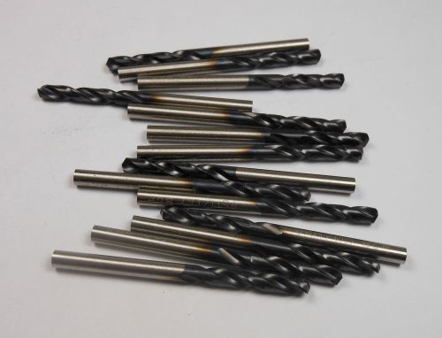 Cobalt Screw Machine Drills #28 TiAlN 15/16&#034; LOC x 1-15/16&#034; OAL QTY 14 &lt;1483B&gt;