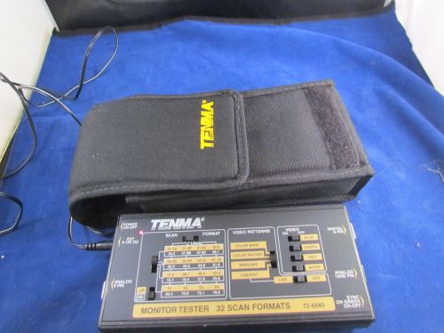 Tenma 32 Scan Computer Monitor Tester