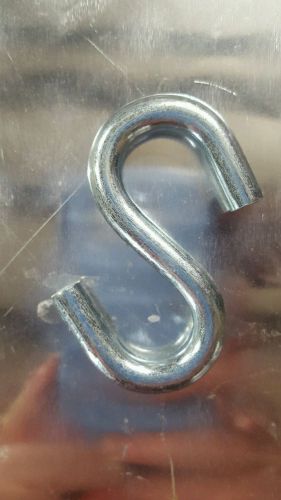 &#034;S&#034; Hooks (QTY of 50) s-12 zinc